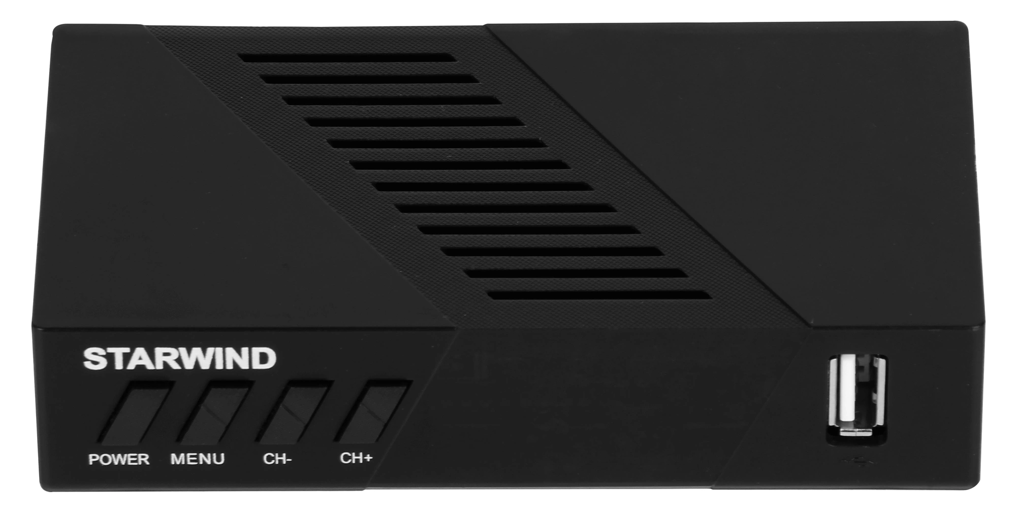 Ресивер DVB-T2 Starwind CT-140 черный