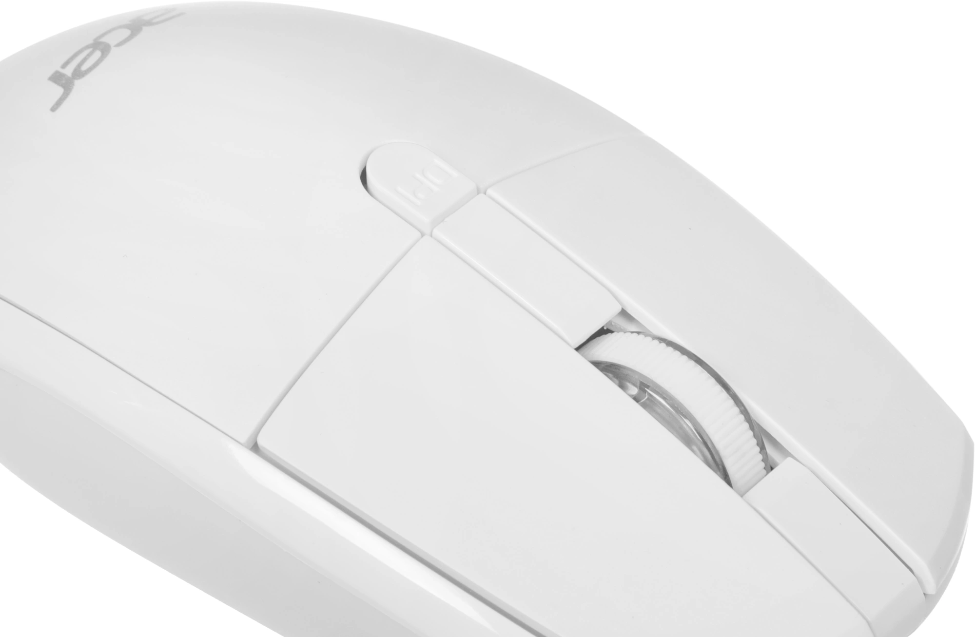 Мышь Acer OMW401 белый оптическая 2000dpi USB 4but (ZL.MCEEE.030)