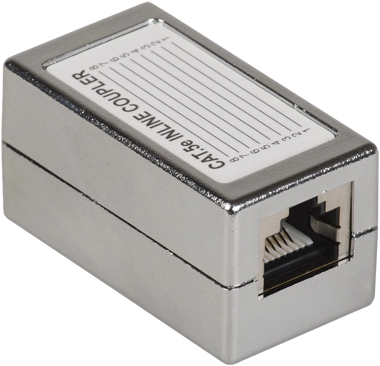 Адаптер ITK CS70-1C5EF проходной RJ45 кат.5E FTP