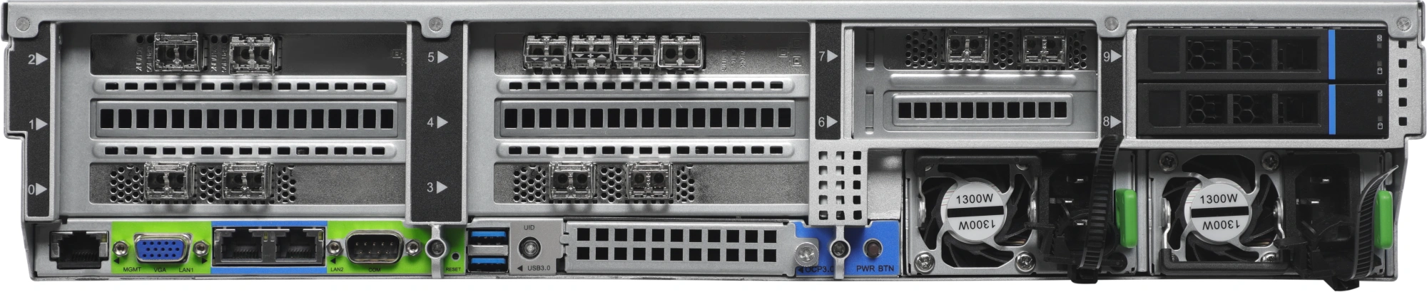 Сервер IRU Rock g2212p 2x4316 2x32Gb 9361-8I AST2500 2xGigEth 2x1600W w/o OS (2135459)