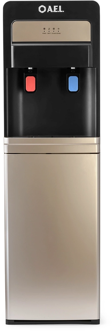 Кулер AEL LD-AEL-805a напольный электронный черный/золотистый