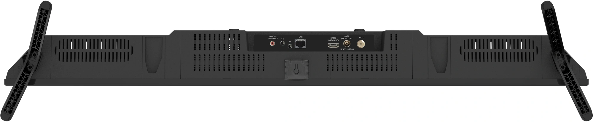 Телевизор LED Digma 40" DM-LED40SBB36 Салют ТВ Frameless Metal черный FULL HD 60Hz DVB-T DVB-T2 DVB-C DVB-S DVB-S2 USB WiFi Smart TV