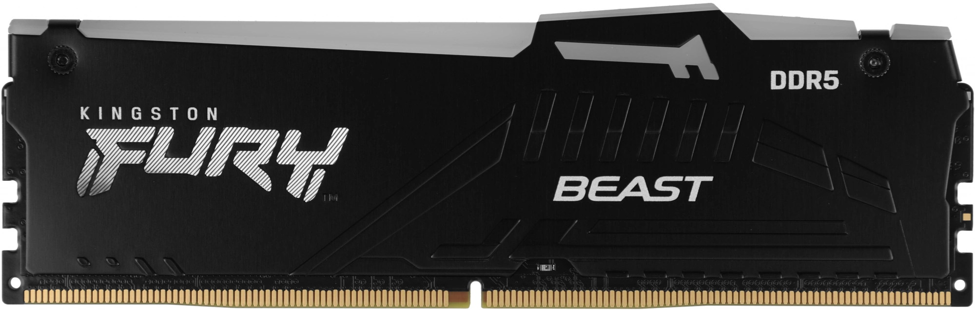 Память DDR5 8GB 5200MHz Kingston KF552C40BBA-8 Fury Beast RGB RTL Gaming PC5-41600 CL40 DIMM 288-pin 1.25В single rank с радиатором Ret