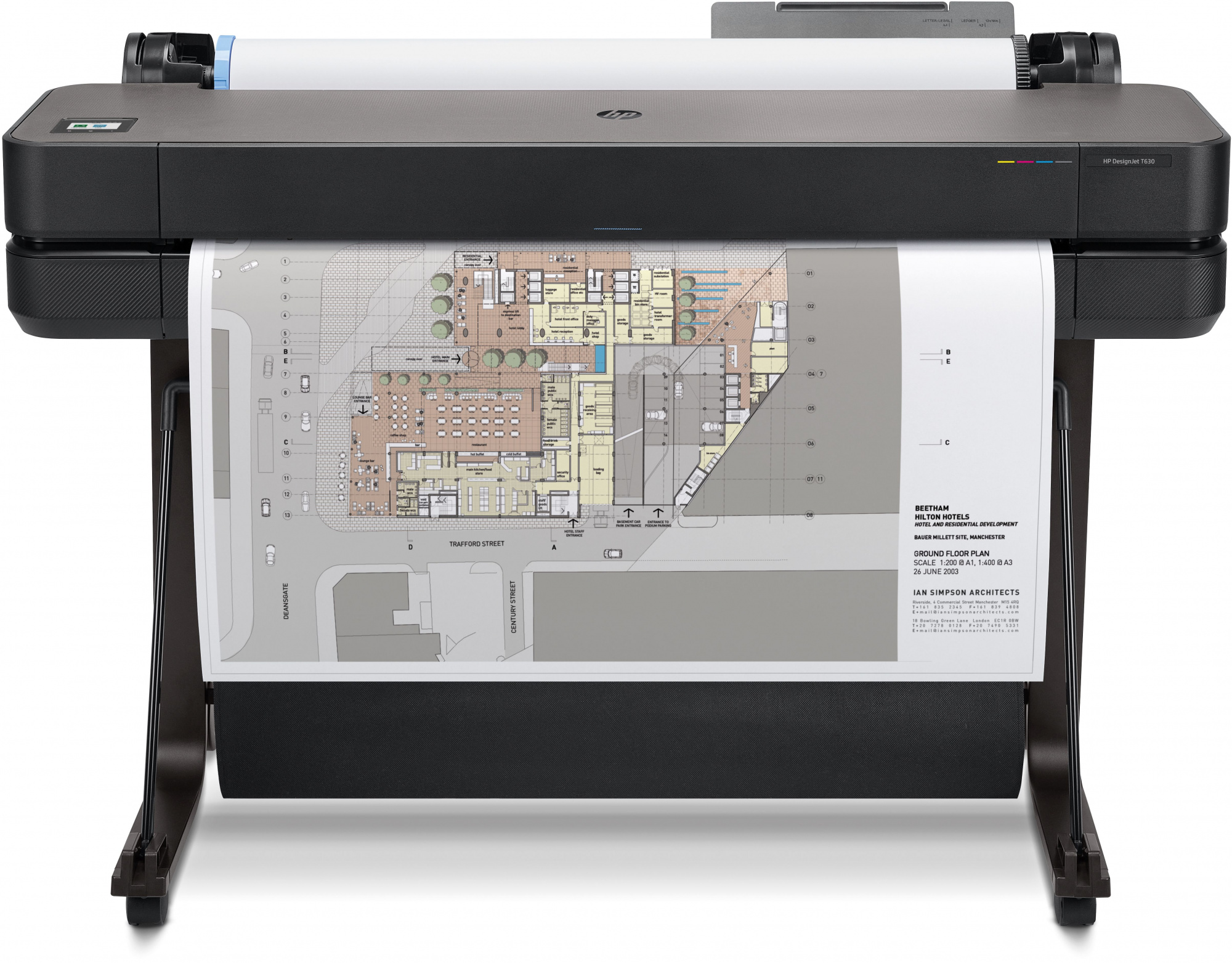 Плоттер HP Designjet T630 (5HB11A/5HB11D) A0/36"