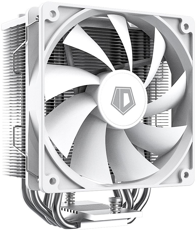 Устройство охлаждения(кулер) ID-Cooling SE-214-XT ARGB Soc-AM5/AM4/1200/1700/1851 белый 4-pin 14-31dB Al+Cu 180W 850gr Ret (SE-214-XT ARGB WHITE)