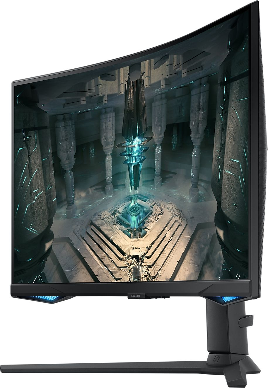 Монитор Samsung 27" Odyssey G6 S27BG650EI черный VA LED 16:9 HDMI M/M полуматовая HAS Piv 350cd 178гр/178гр 2560x1440 240Hz FreeSync Premium Pro DP QHD USB 6.4кг
