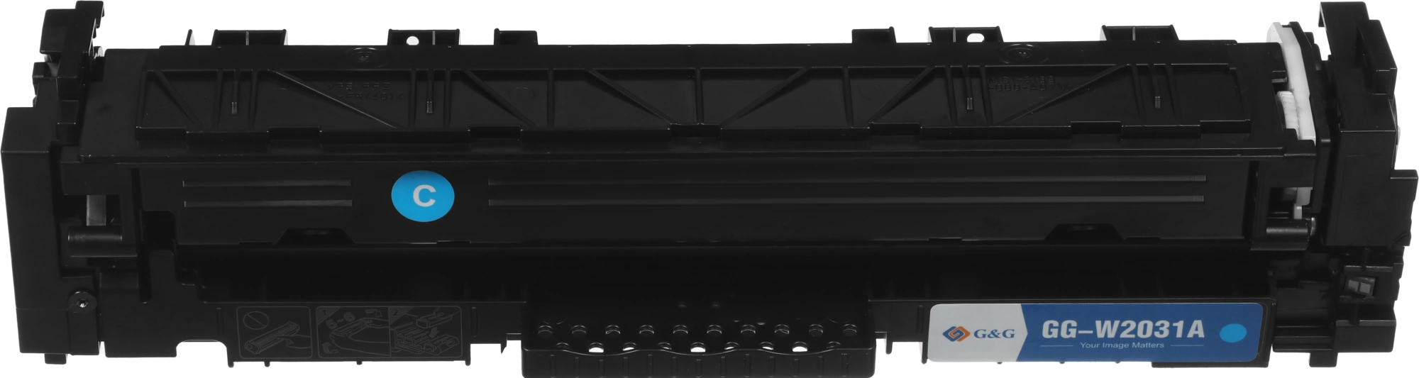 Картридж лазерный G&G GG-W2031A 415A голубой (2100стр.) для HP LJ M454/MFP M479