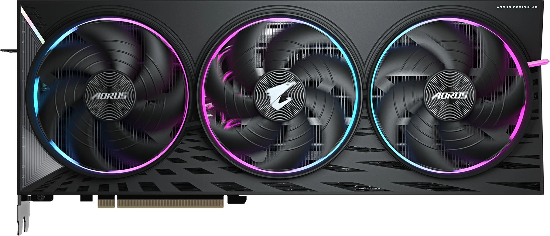 Видеокарта Gigabyte PCI-E 5.0 GV-R9070XTAORUS E-16GD 1.0 AMD Radeon RX 9070XT 16Gb 256bit GDDR6 2570/20000 HDMIx2 DPx2 HDCP Ret