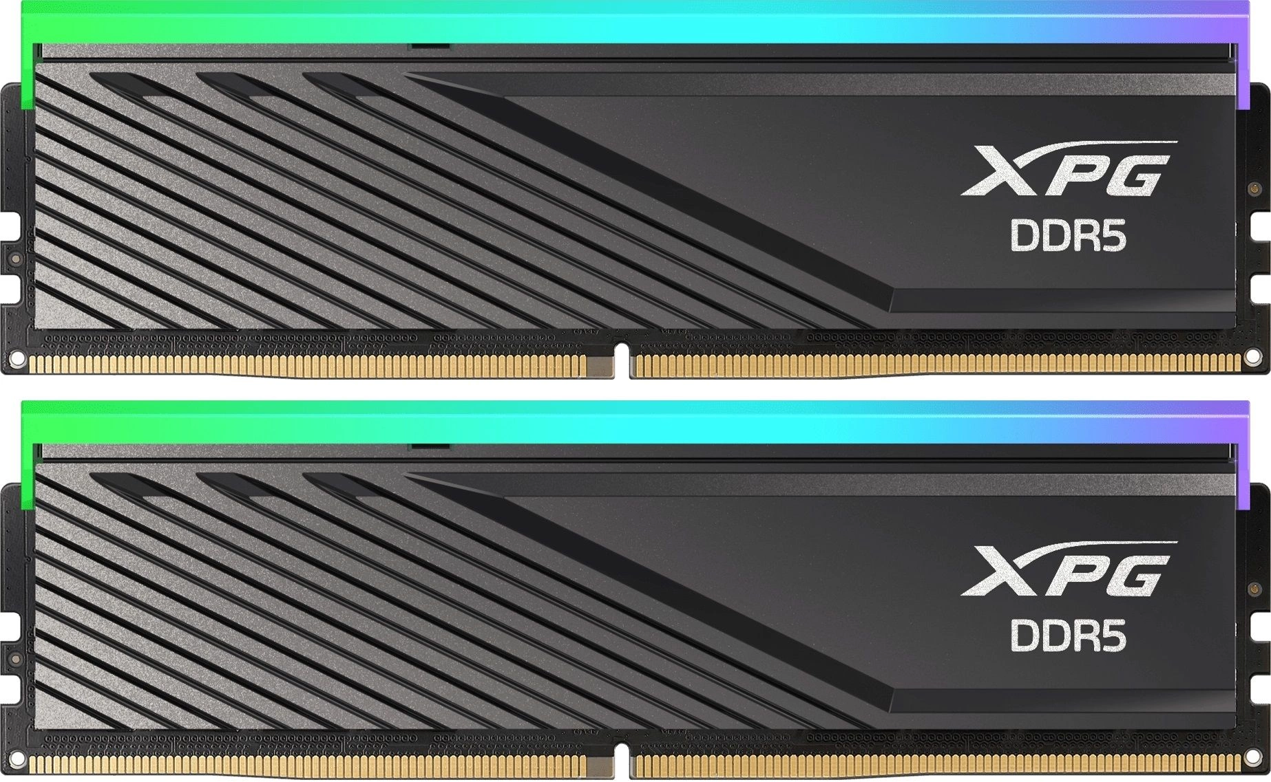 Память DDR5 2x16GB 6000MHz A-Data AX5U6000C3016G-DTLABRBK XPG Lancer Blade RGB RTL Gaming PC5-48000 CL30 DIMM ECC 288-pin 1.35В kit dual rank с радиатором Ret