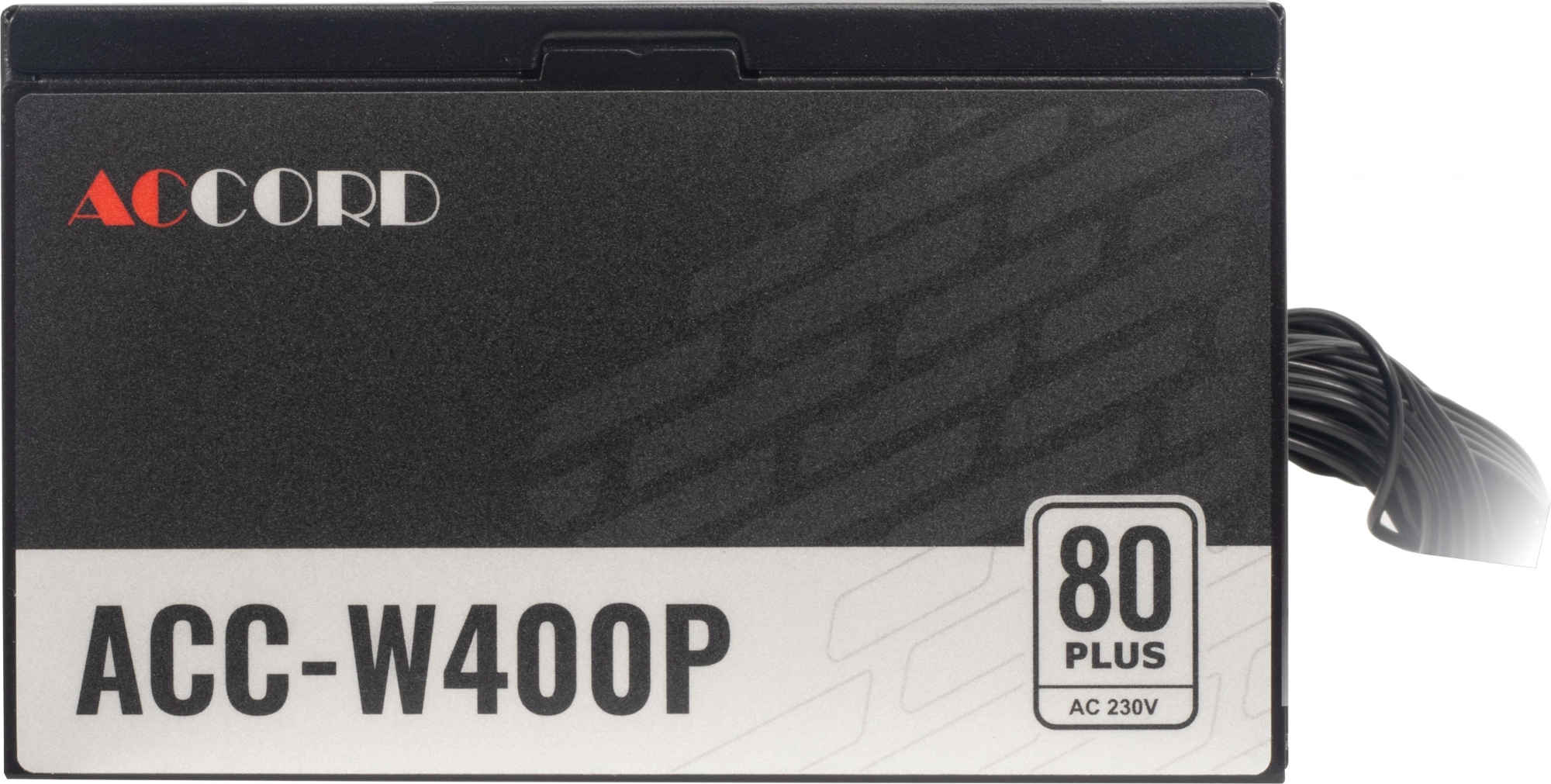 Блок питания Accord ATX 400W ACC-W400P 80+ white (20+4pin) APFC 120mm fan 6xSATA RTL