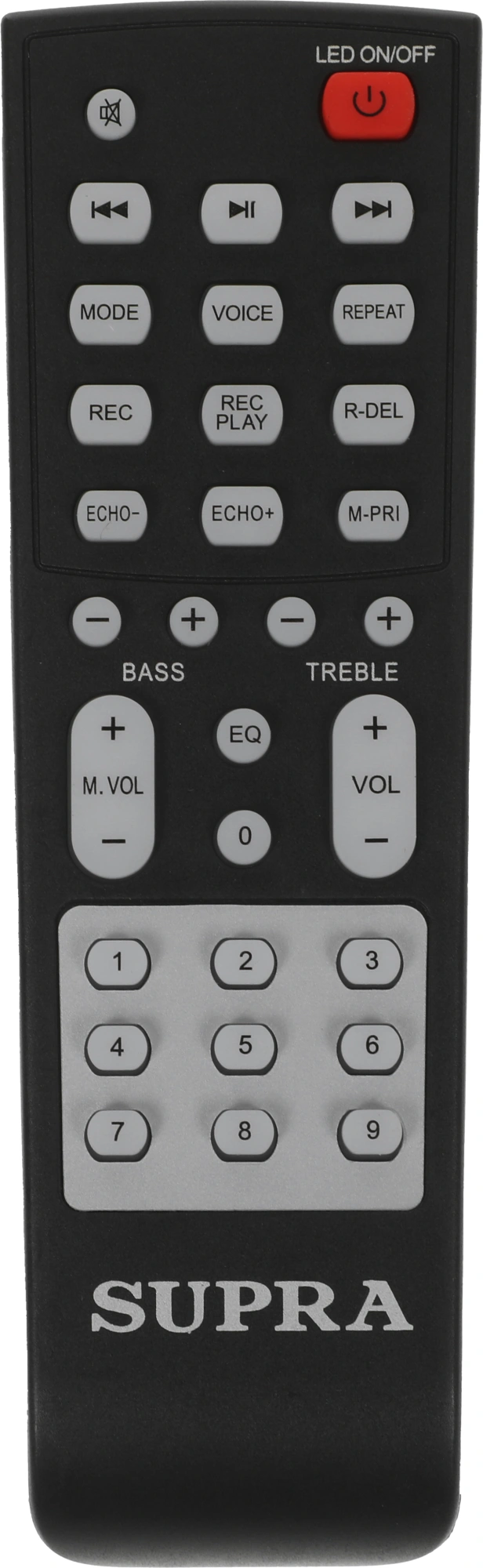Минисистема Supra SMB-980 черный 180Вт FM USB BT SD