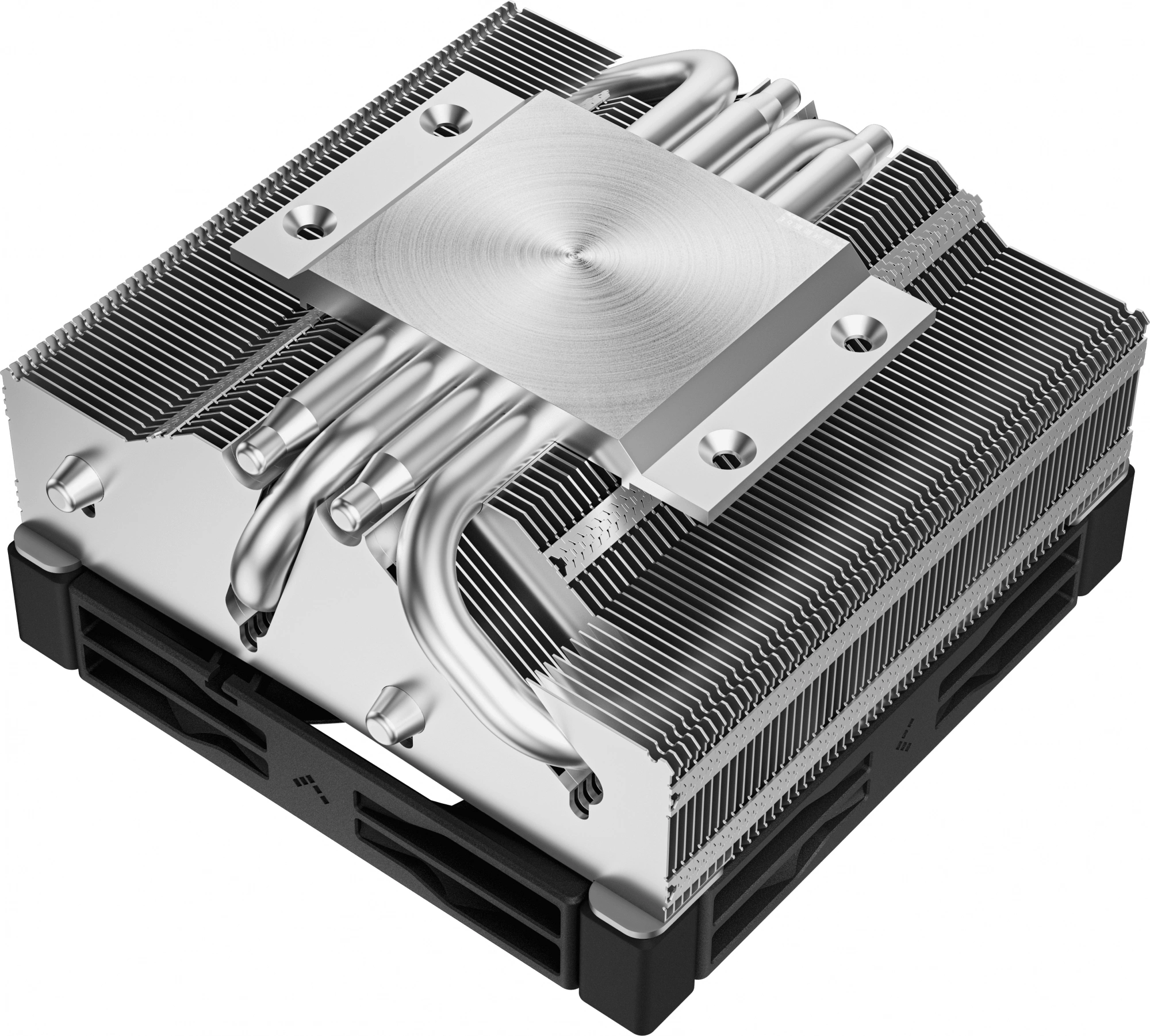 Устройство охлаждения(кулер) Deepcool AN400 одноцветная Soc-AM5/AM4/1200/1700/1851 серебристый/черный 4-pin 23.2dB Al 150W 431.4gr Ret (R-AN400-SRWNMN-G)