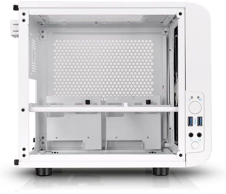 Корпус Thermaltake Core V1 белый без БП miniITX 2x80mm 1x120mm 1x140mm 2xUSB3.0 audio bott PSU