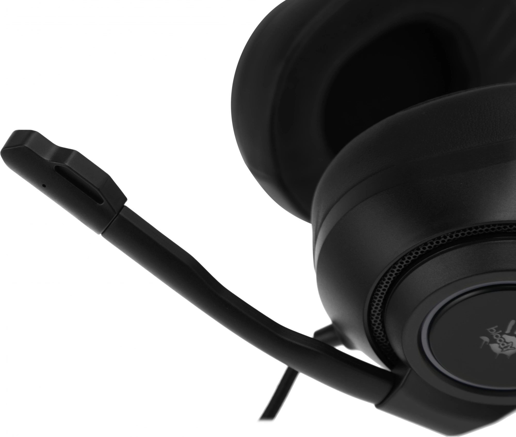 Наушники с микрофоном A4Tech Bloody G580 черный 2м мониторные USB оголовье (G580 USB /BLACK)