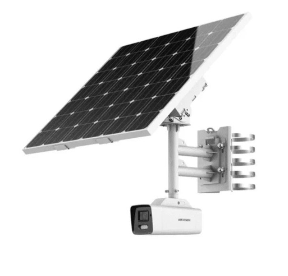 DS-2XS6A46G1-IZS/C36S80(2.8-12mm)- 4Мп цилиндрическая солнечная Smart 4G IP-камера с EXIR-подсветкой до 30м