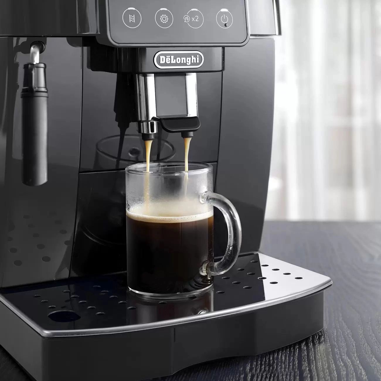 Кофемашина Delonghi Magnifica Start ECAM220.22.GB 1450Вт черный