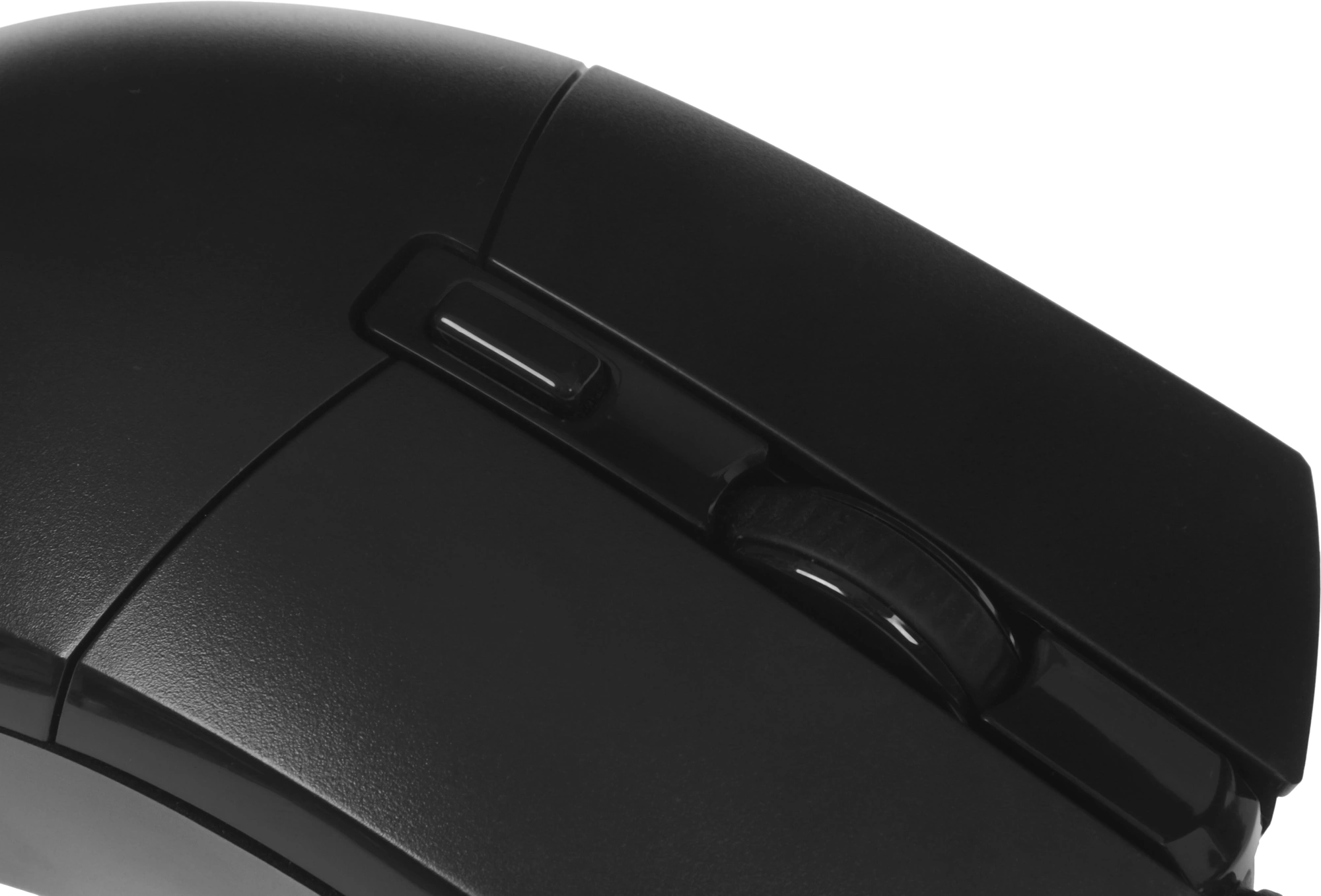 Мышь Оклик 207M черный оптическая 2400dpi USB 4but (1474598)
