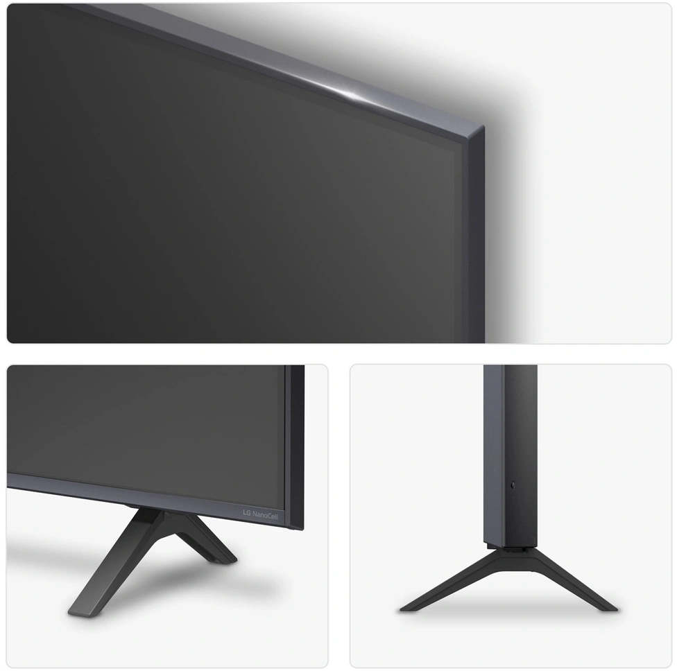 Телевизор LED LG 50" 50NANO80A6B.ARUG синяя сажа 4K Ultra HD 60Hz DVB-T DVB-T2 DVB-C DVB-S DVB-S2 USB WiFi Smart TV