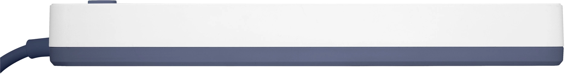 Сетевой фильтр Powercom SP-06W 5,0М 5.0м (6 розеток) белый/серый (коробка)