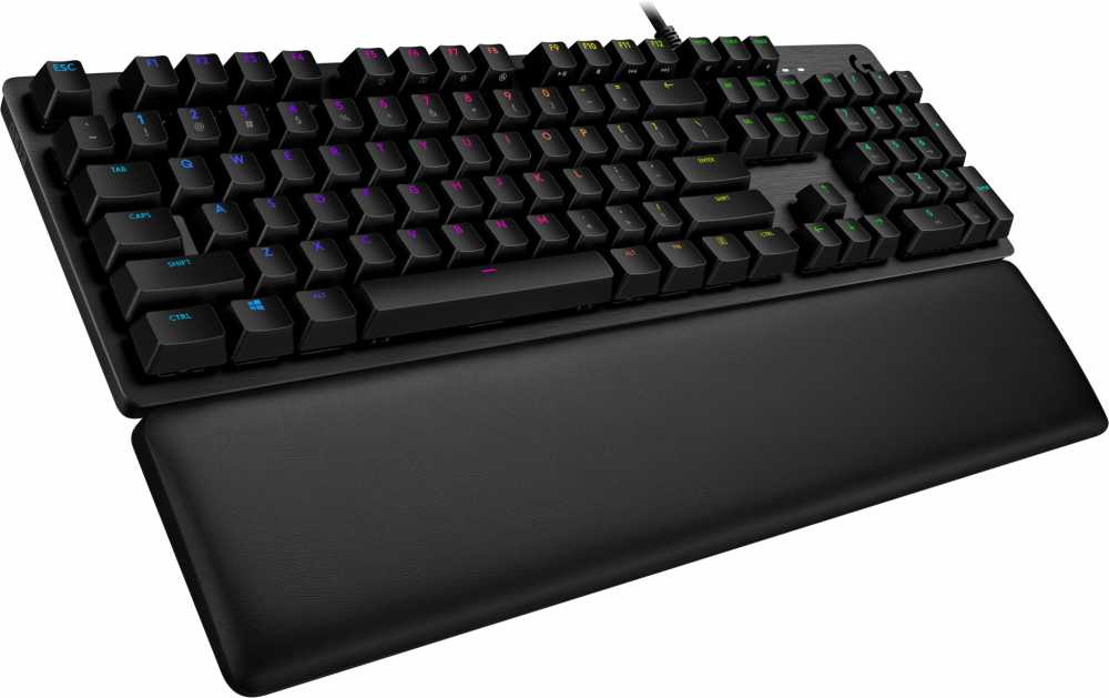 Клавиатура Logitech G513 Tactile механическая черный USB Multimedia for gamer LED (подставка для запястий) (920-009329) кабель 1.83м