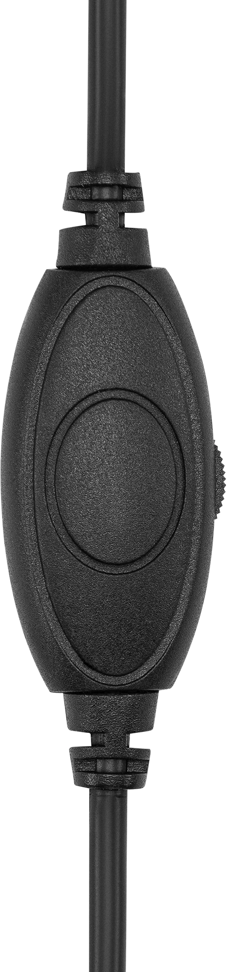 Наушники с микрофоном Оклик HS-L315G черный 1.8м накладные USB оголовье (2007552)