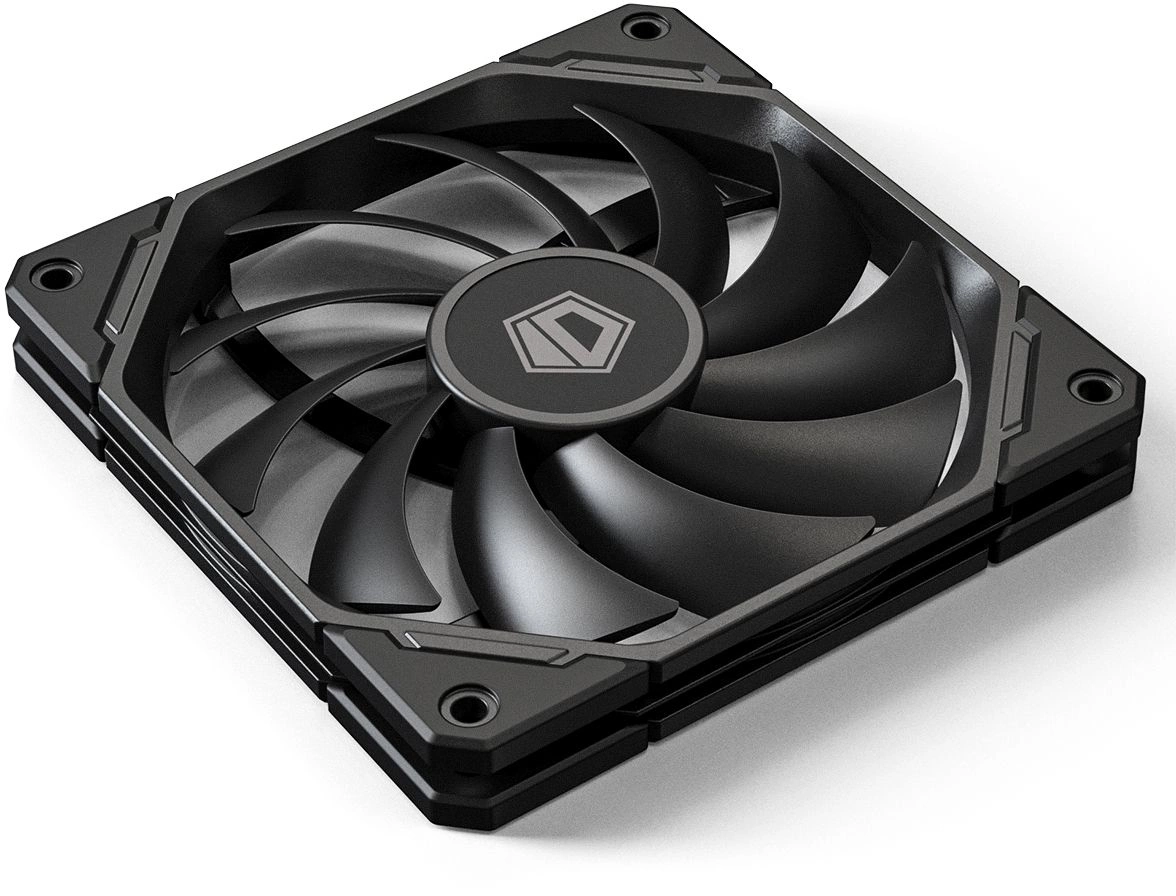 Вентилятор для корпуса ID-Cooling TF-12015-K 120х120x15 черный 4-pin 35дБ Ret