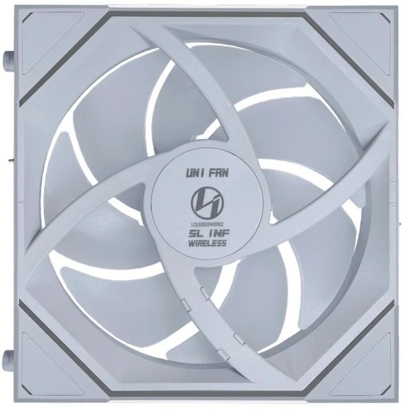 Вентилятор для корпуса Lian-Li Uni Fan SL-INF Wireless 120 Reverse ARGB 120х122.1x28 белый 4-pin 32.2дБ (G99.12RSLIN1W1W.R0) Ret