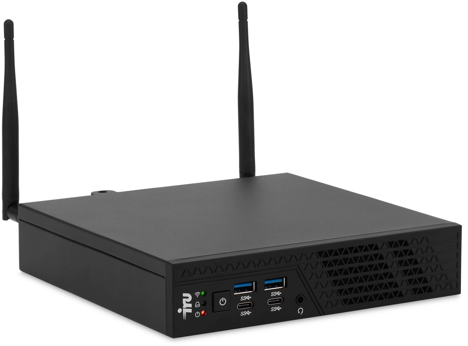 Неттоп IRU 310H6ITF i3 12100 (3.3) 8Gb SSD256Gb UHDG 730 Windows 11 Pro GbitEth WiFi BT 90W черный (2031363)
