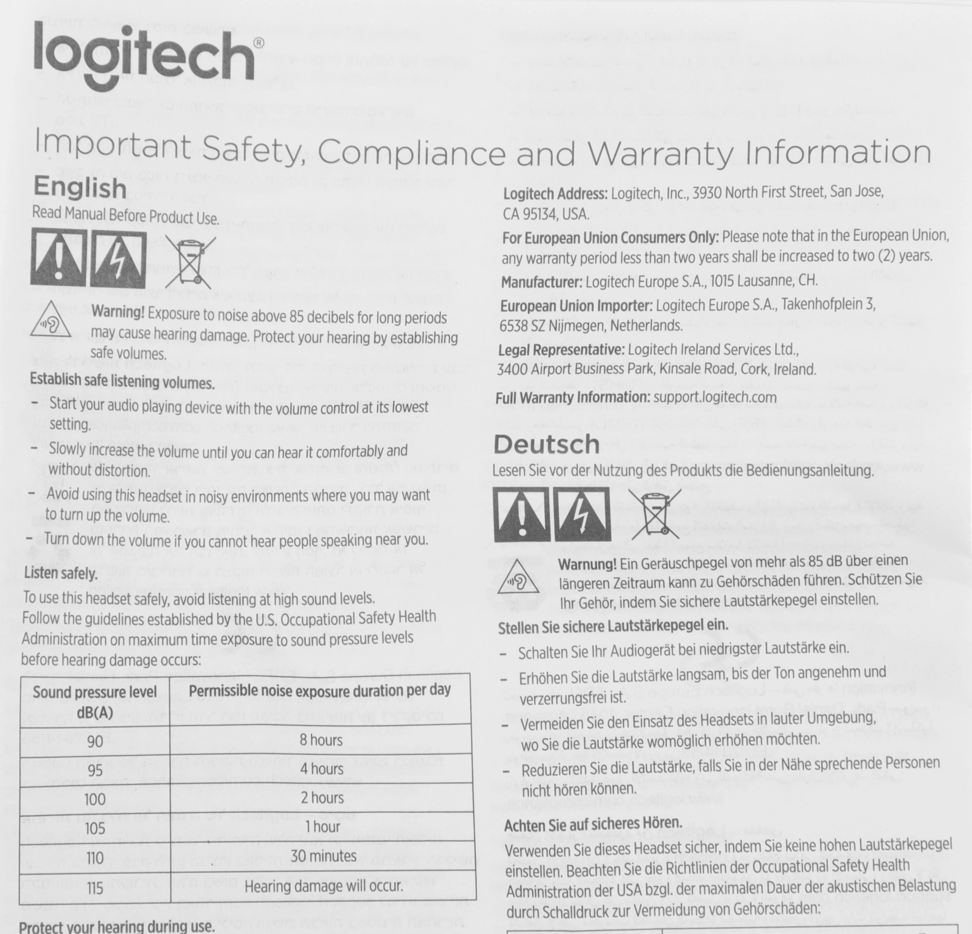 Наушники с микрофоном Logitech H110 серый 1.8м накладные оголовье (981-000271)