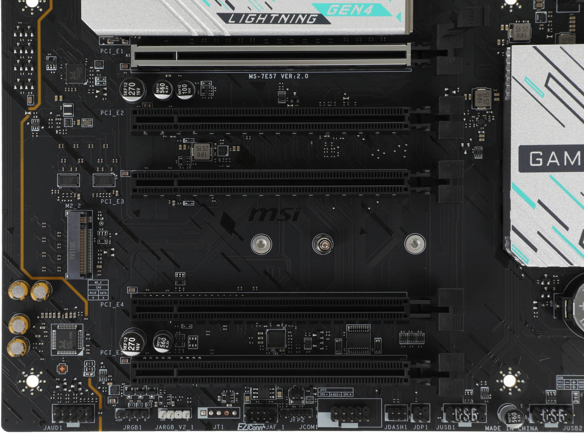 Материнская плата MSI B840 GAMING PLUS WIFI  Socket AM5 AMD B840 4xDDR5 ATX AC`97 8ch(7.1) 2.5Gg RAID+HDMI