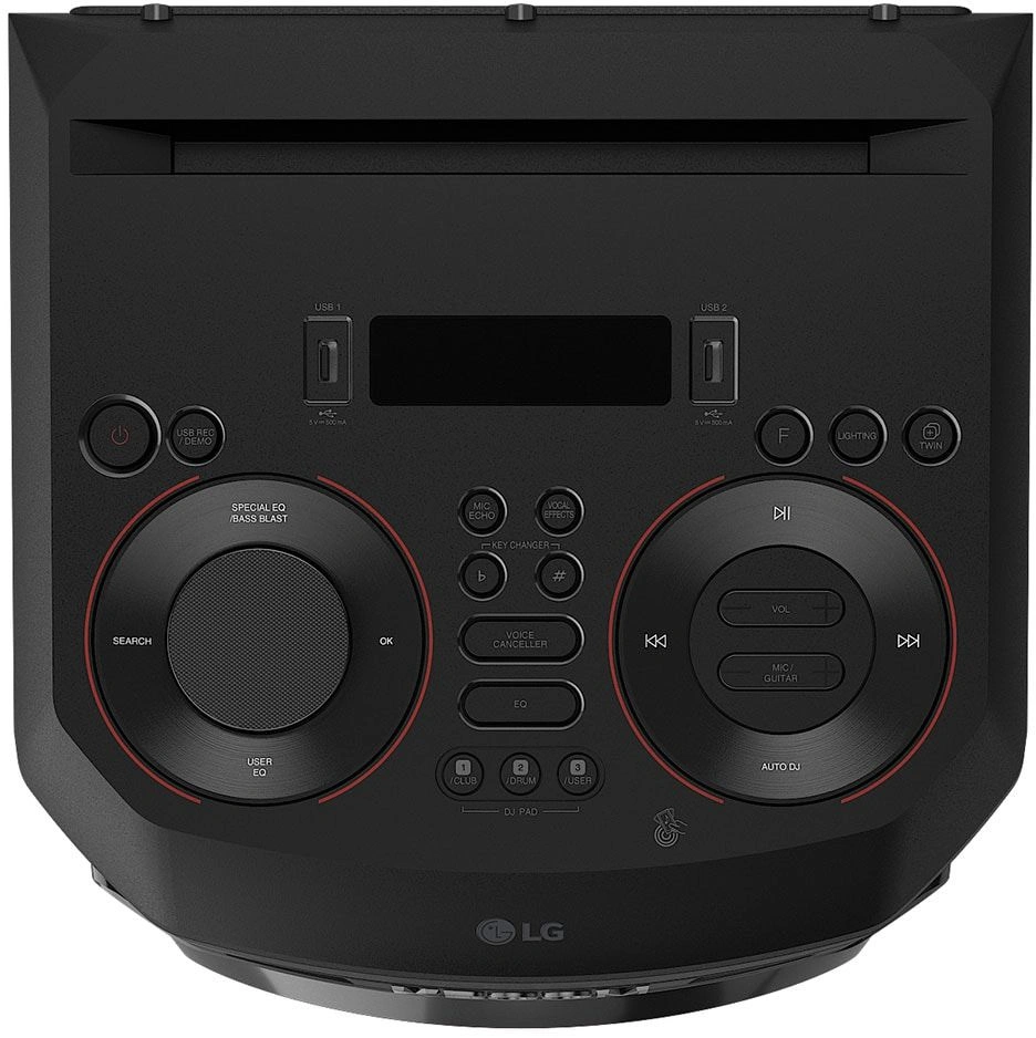 Минисистема LG XBOOM RNC9 черный 600Вт FM USB BT