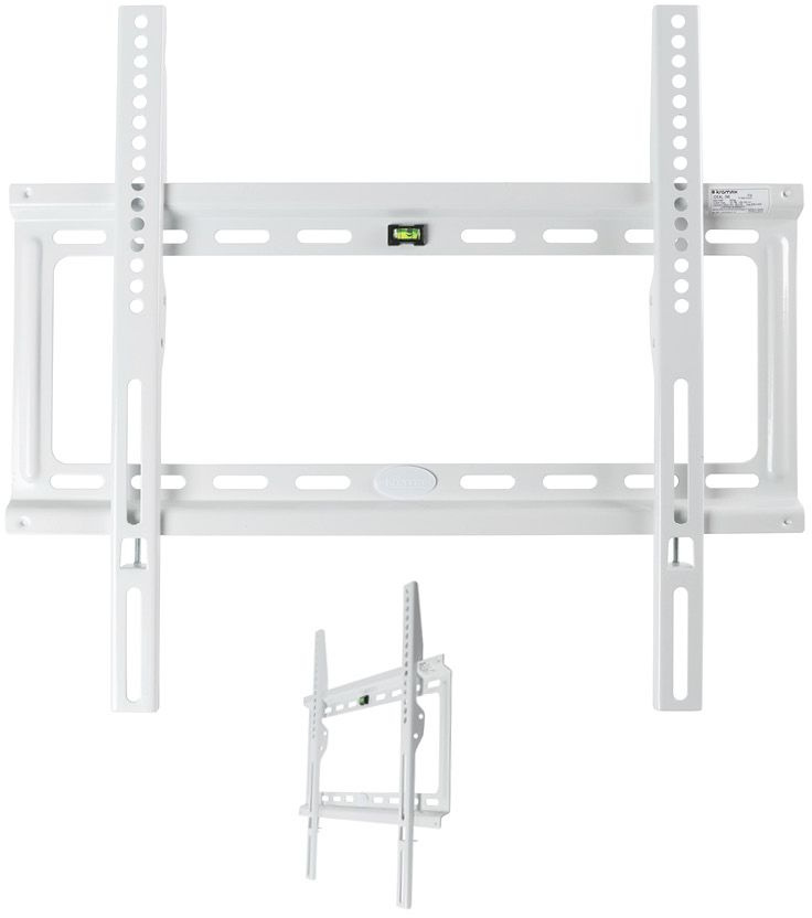 Кронштейн для телевизора Kromax IDEAL-3 белый 22"-65" макс.50кг настенный фиксированный