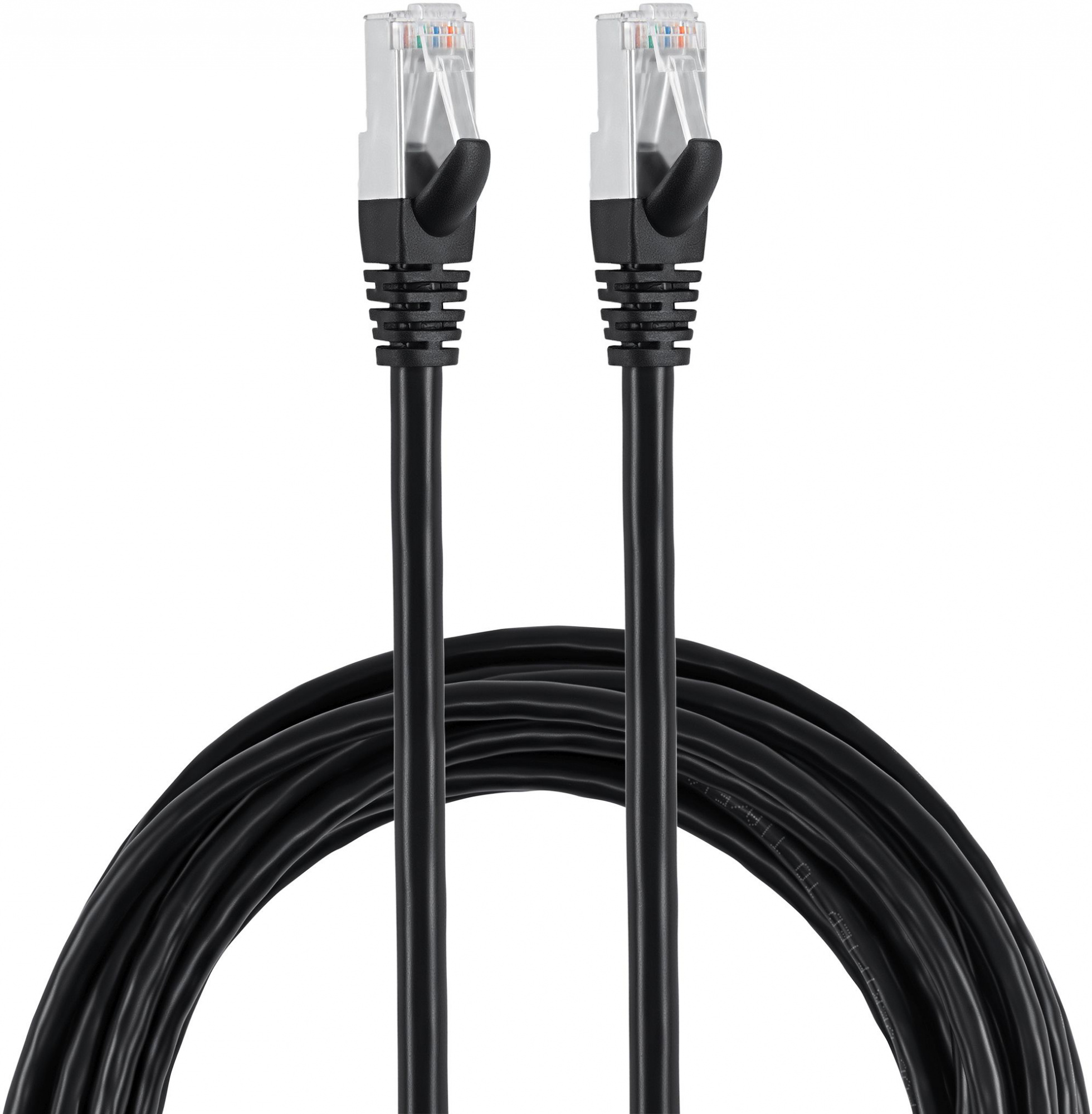 Патч-корд Buro BU-7-5M STP 4 пары cat.7 CCA molded 5м черный RJ-45 (m)-RJ-45 (m)