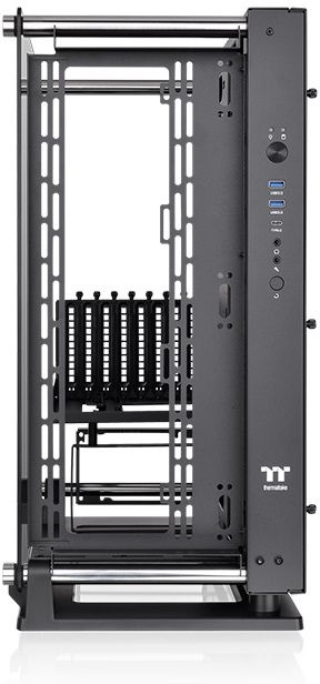 Корпус Thermaltake Core P3 TG PRO черный без БП ATX 6x120mm 6x140mm 2xUSB3.0 audio bott PSU