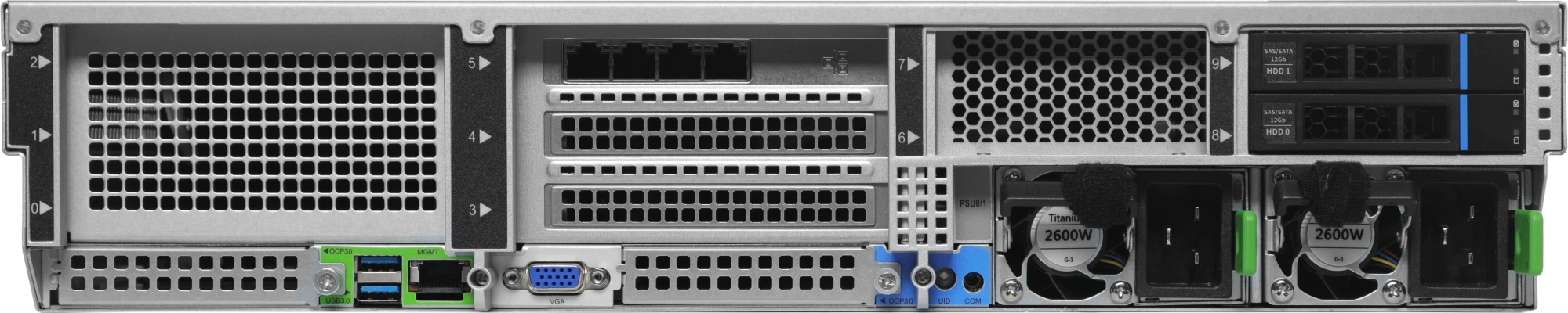 Сервер IRU Rock g2212ig4 2x6542Y 4x32Gb x14 2x12Tb 7.2K 3.5" SAS 9460-8i AST2600 1xRJ-45 2x1600W w/o OS (2135456)
