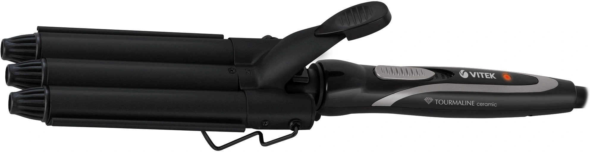 Щипцы Vitek Metropolis VT-2381 75Вт черный макс.темп.:220С покрытие:керамико-турмалиновое