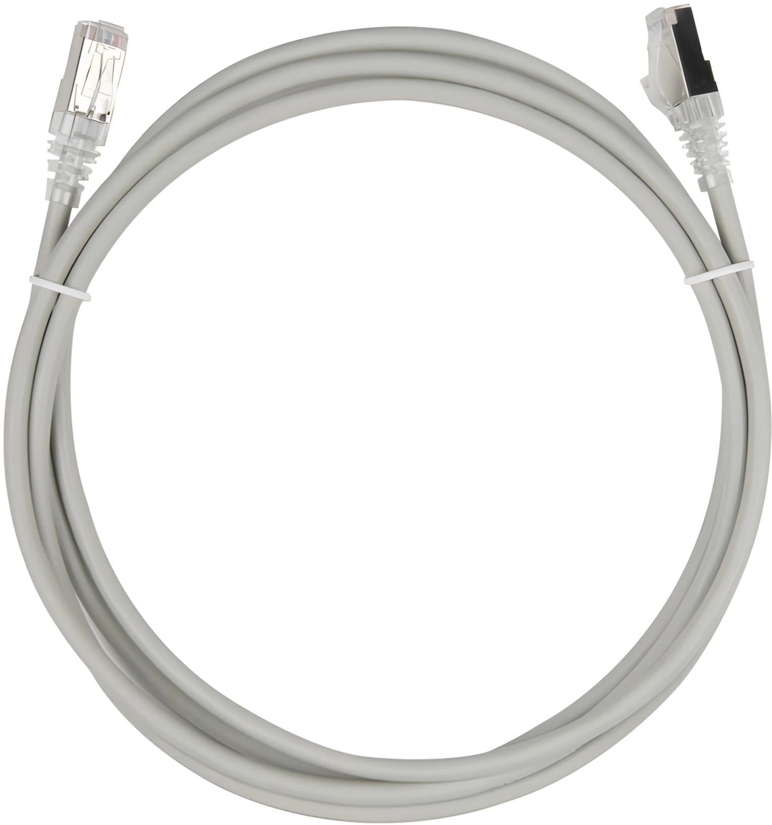 Патч-корд WRline WR-PC-RJ45-FTP-5E-2-GY FTP RJ-45 вил.-вилка RJ-45 кат.5E 2м серый LSZH