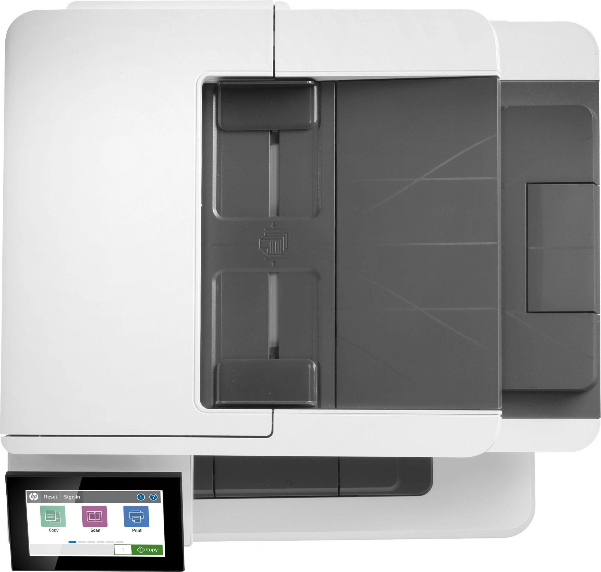 МФУ лазерный HP LaserJet Enterprise M430f (3PZ55A) A4 Duplex Net белый