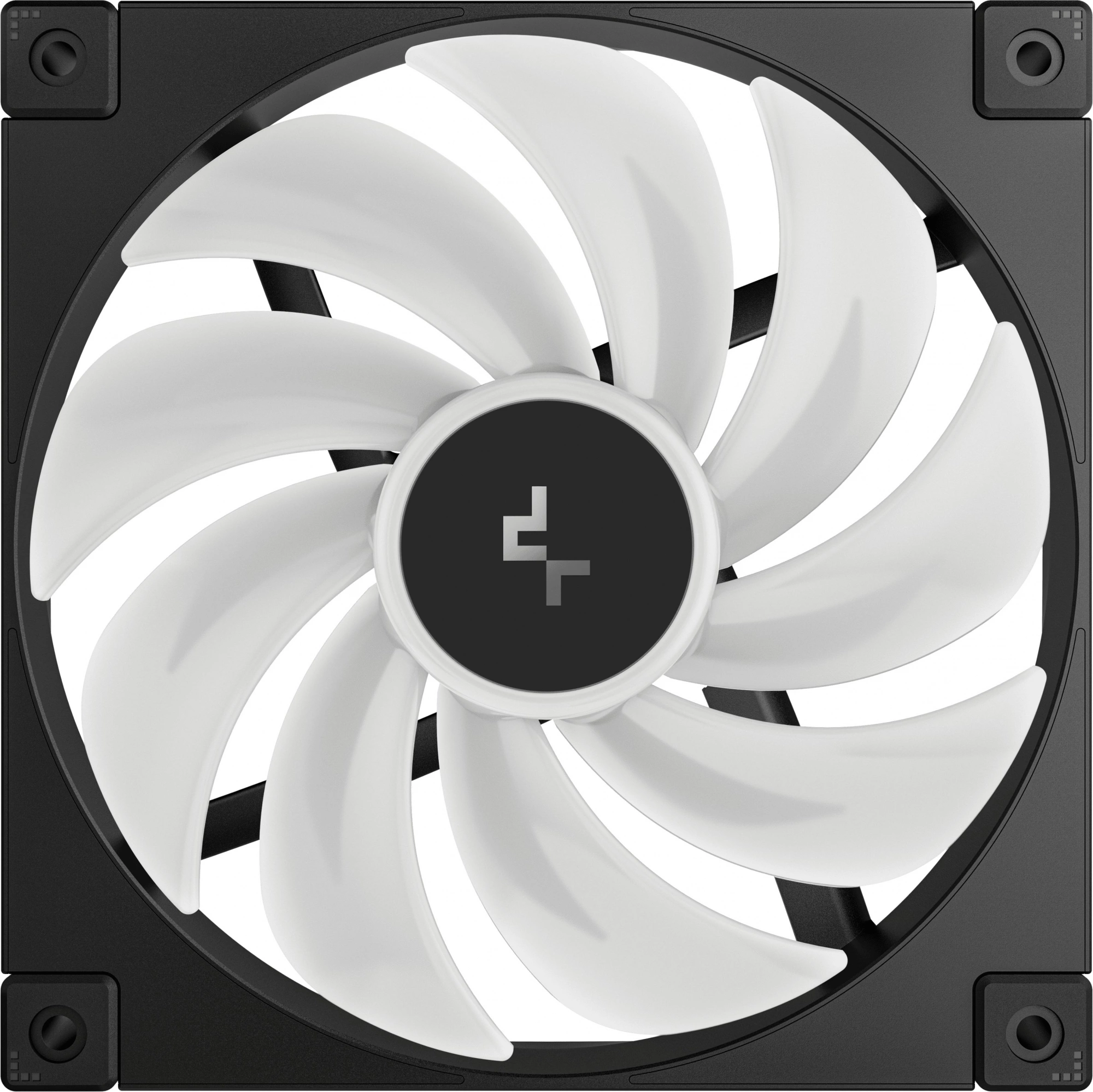 Вентилятор для корпуса Deepcool FD14 ARGB 140х140x25 черный 4-pin 25.6дБ (R-FD14-BKAPN1-G) Ret