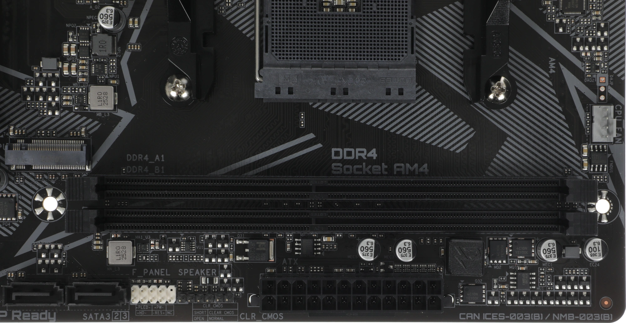 Материнская плата Gigabyte A520M K V2 Soc-AM4 AMD A520 2xDDR4 mATX AC`97 8ch(7.1) GbLAN RAID+VGA+HDMI