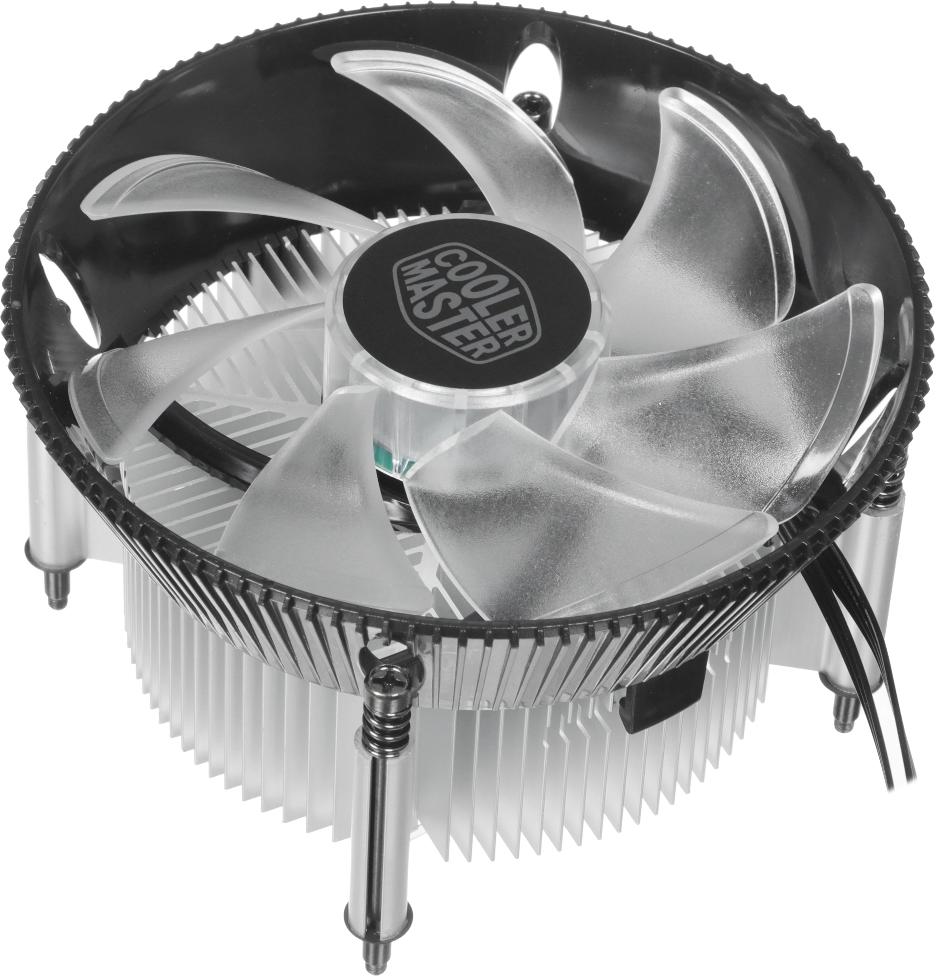 Устройство охлаждения(кулер) Cooler Master i70C ARGB Soc-1700/1851 серебристый/черный 4-pin 28dB Al 130W 400gr Ret (RR-I7C7-18PA-R1)