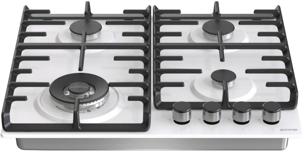 Газовая варочная поверхность Gorenje GW642SYW белый