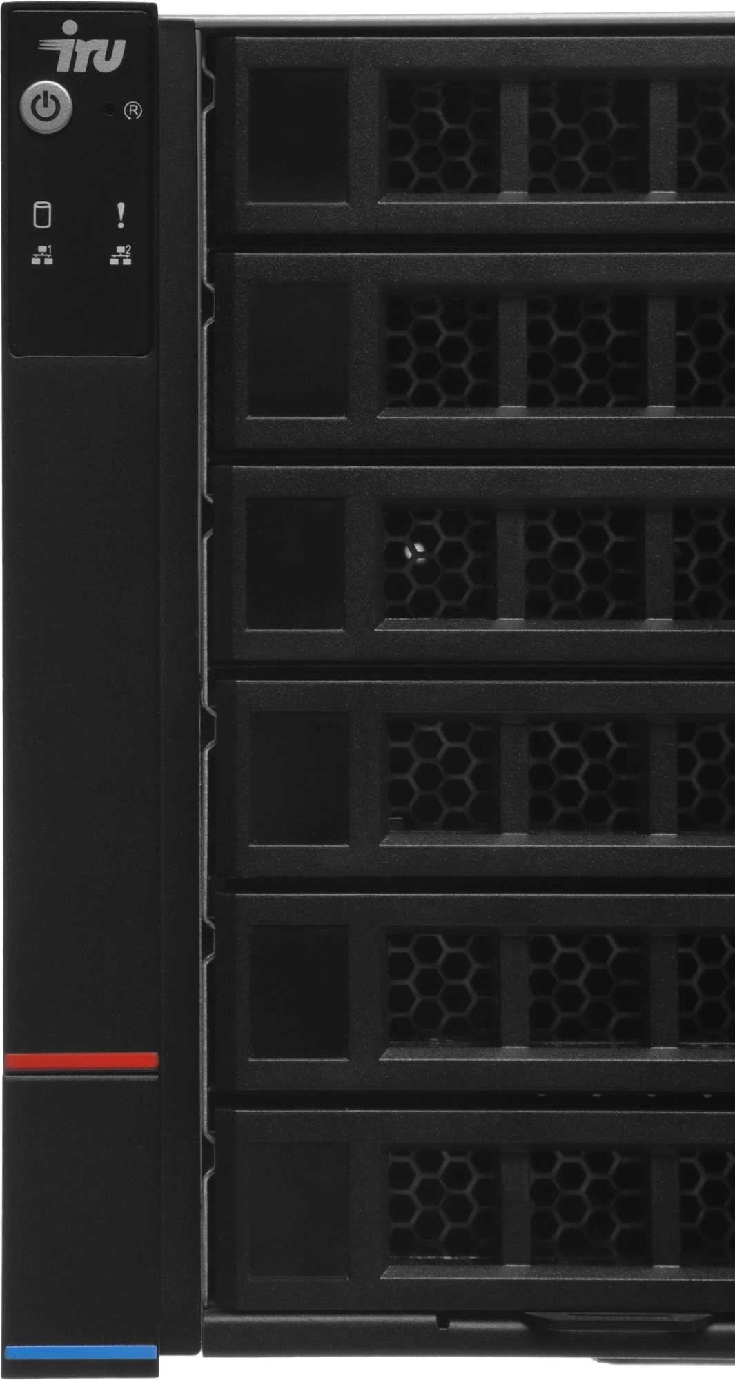 Сервер IRU Rock s4136p 1x6248 2x16Gb 1x500Gb M.2 SSD 9361-16i XL710 2x1600W w/o OS (2158981)