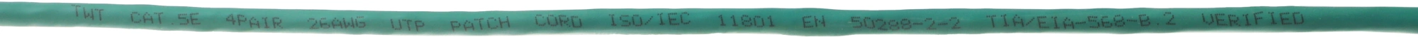 Патч-корд Lanmaster UTP TWT-45-45-2.0-GN UTP RJ-45 вил.-вилка RJ-45 кат.5E 2м зеленый ПВХ