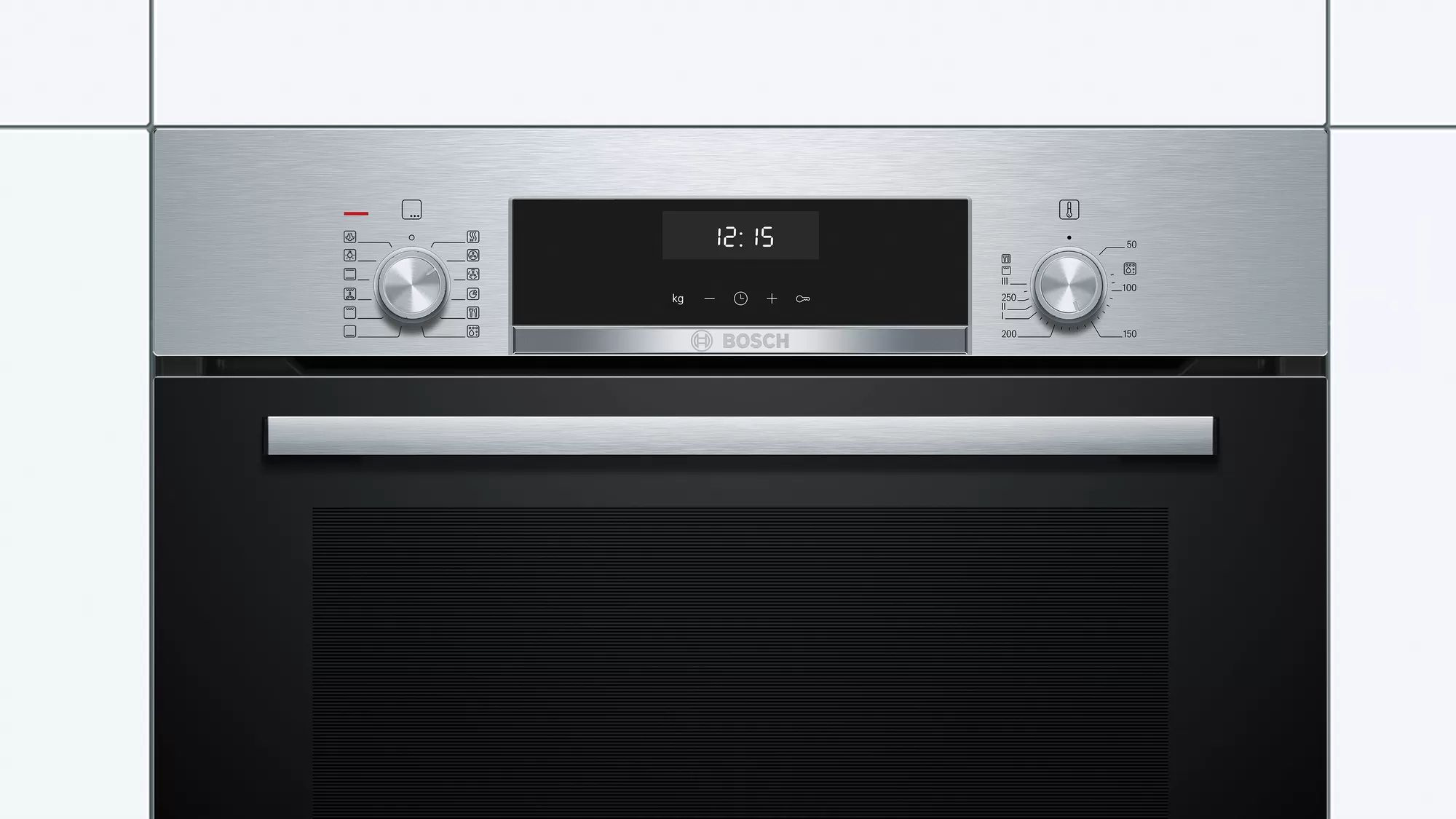 Духовой шкаф Электрический Bosch HIJ517YS0R нержавеющая сталь/черный