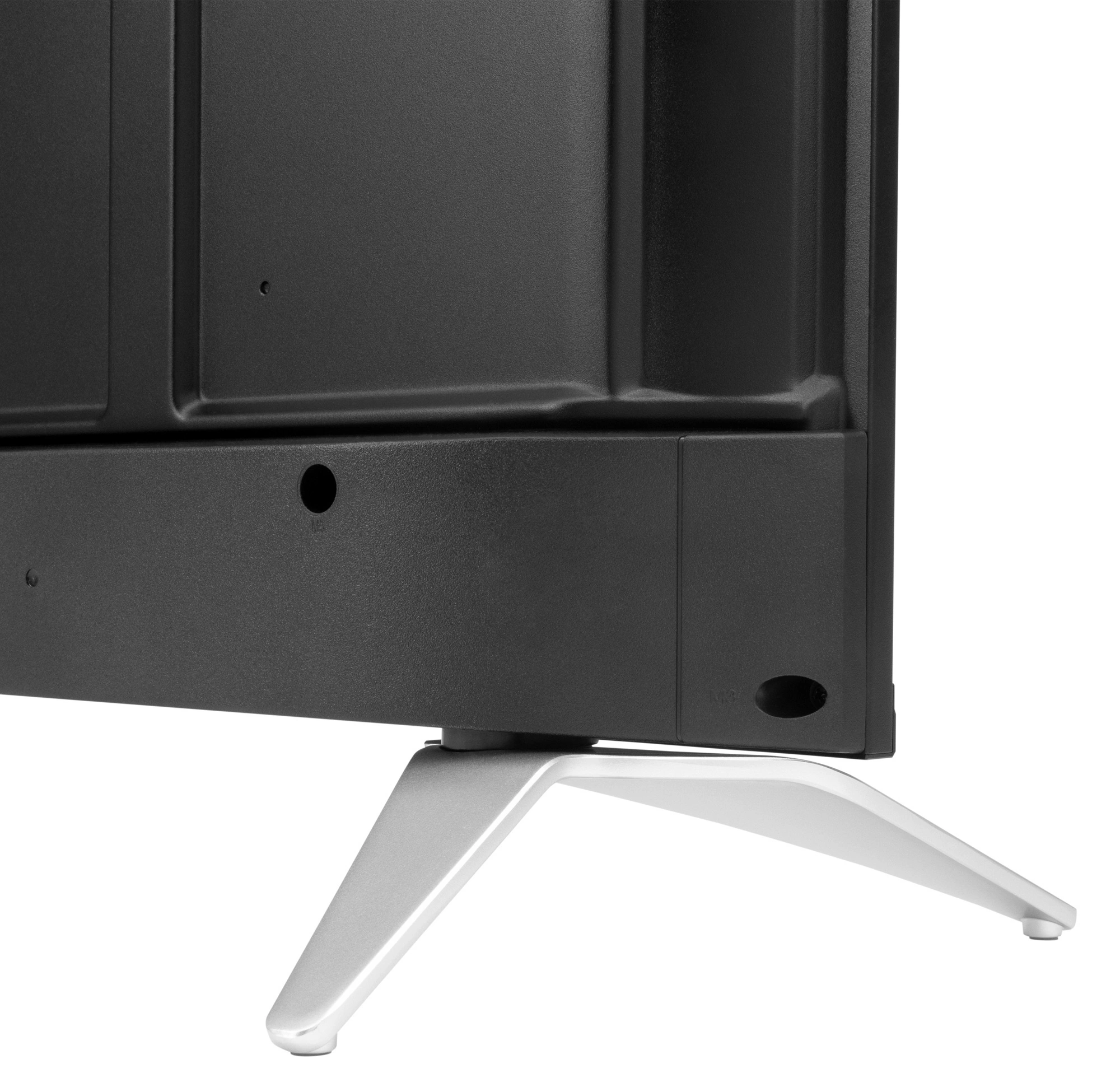 Телевизор QLED Hyundai 55" H-LED55QBU7500 Android TV Frameless черный/серебристый 4K Ultra HD 60Hz DVB-T DVB-T2 DVB-C DVB-S DVB-S2 USB WiFi Smart TV