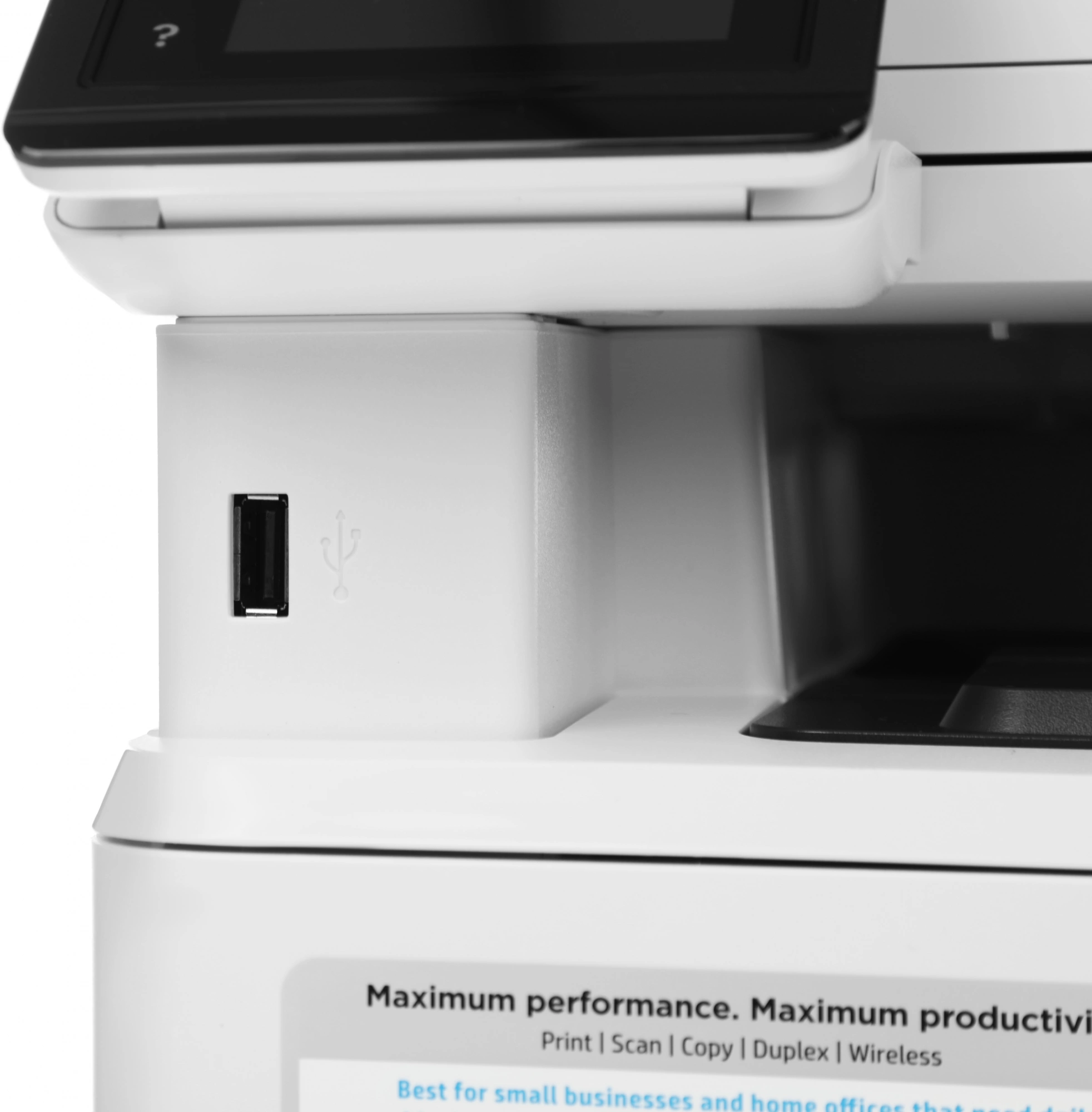 МФУ лазерный HP LaserJet Pro 4103dw (2Z627A) A4 Duplex Net WiFi белый