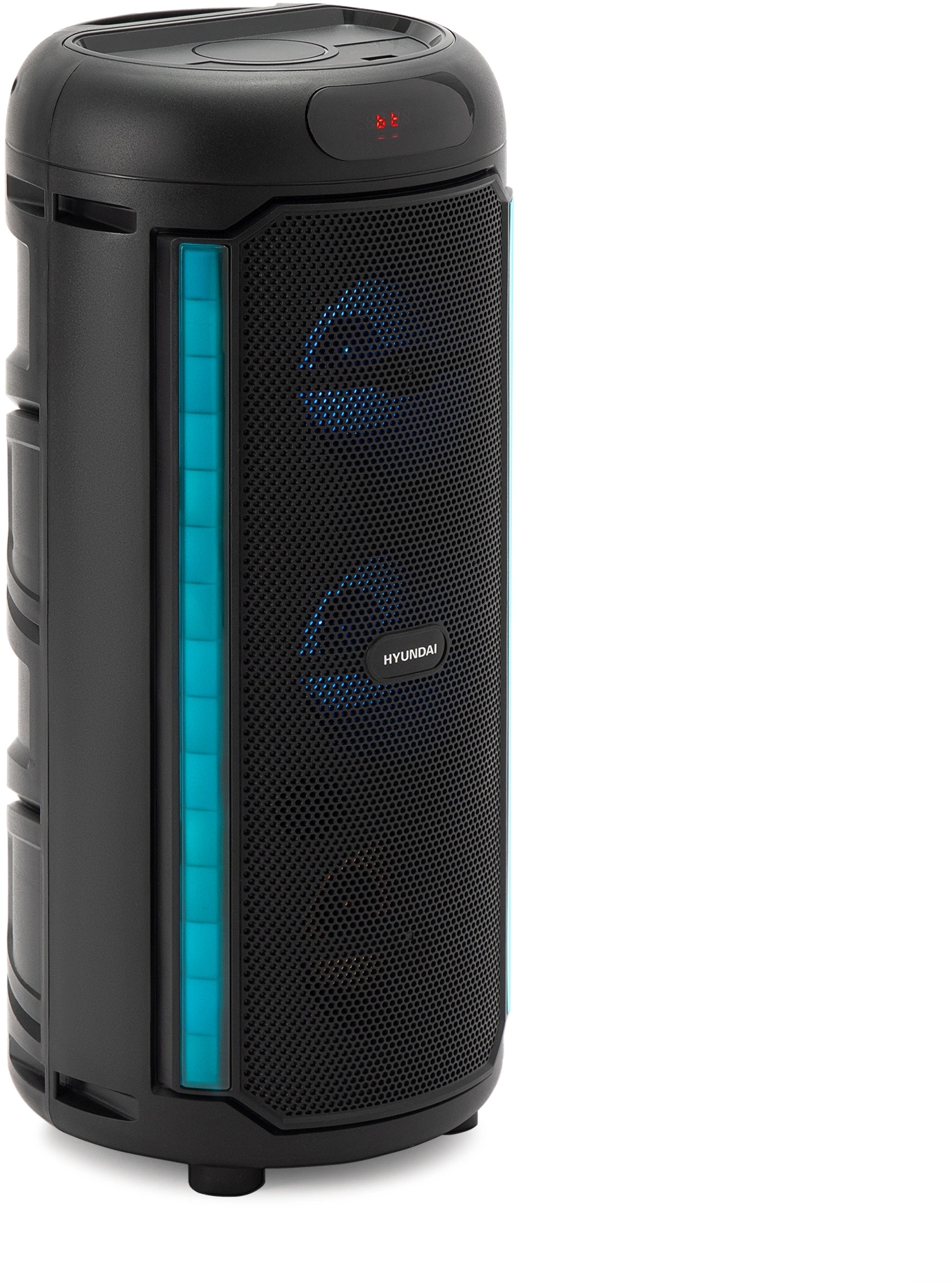 Минисистема Hyundai H-MC1221 черный 15Вт FM USB BT SD/MMC
