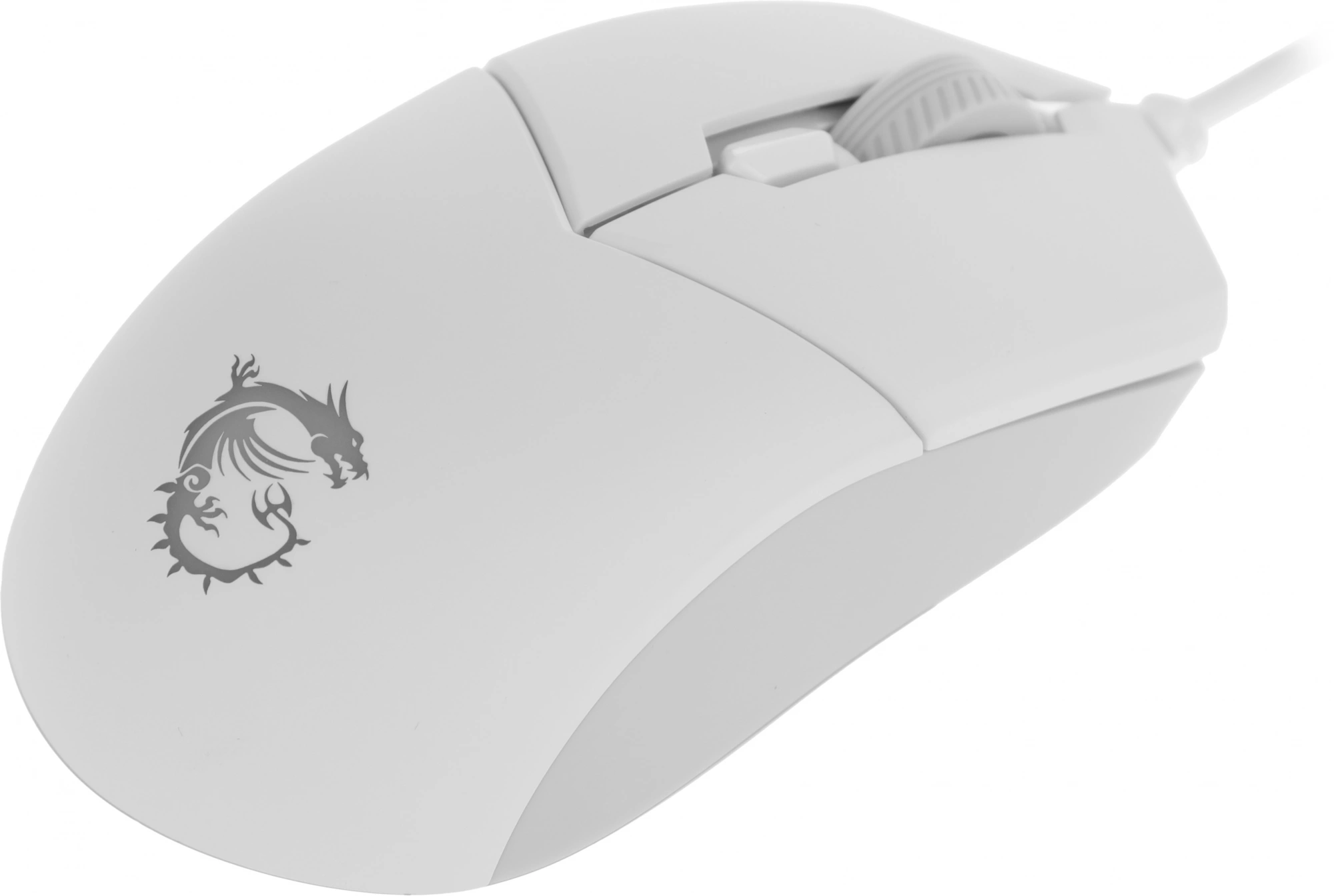 Мышь MSI Clutch GM11 белый оптическая 5000dpi USB 5but (S12-0401970-CLA)