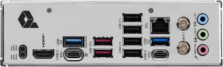 Материнская плата MSI PRO X870-P WIFI Socket AM5 AMD X870 4xDDR5 ATX AC`97 8ch(7.1) 5Gigabit RAID+HDMI